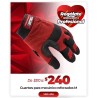 Guantes para mecánico reforzados