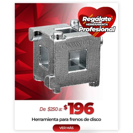 Herramienta para frenos de disco